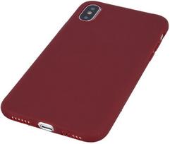 ultra 3 apple - Mocco "Ultra Slim Soft Matte Back Case iPhone 11 Pro" Dark Red - 3 nuotrauka
