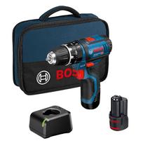 Pirkti Smūginis gręžtuvas Bosch GSB 12V-15; 12 V; 2x2,0 Ah akum. - Photo 1