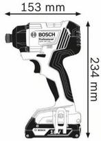 akumuliatorinis smuginis suktuvas bosch - Smūginis suktuvas Bosch GDR 18V-160; 18 V (be akumuliatoriaus ir pakrovėjo) - 2 nuotrauka