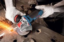 bosch kampinis slifuoklis - Bosch X-LOCK GWX 17-125 S, 125 mm - 4 nuotrauka