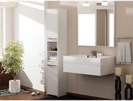 170 spintele - Top E Shop 30 Bathroom Cabinet White - 3 nuotrauka