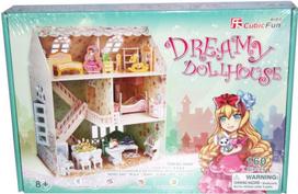 3D dėlionė Cubicfun Dreamy Dollhouse 3D, 160 dalių