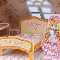 cubicfun 3d puzzle - 3D dėlionė Cubicfun Dreamy Dollhouse 3D, 160 dalių - 6 nuotrauka