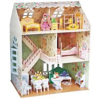 cubicfun 3d puzzle - 3D dėlionė Cubicfun Dreamy Dollhouse 3D, 160 dalių - 8 nuotrauka