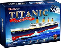 3D dėlionė Cubicfun Titanic T4011H, 113 dalių