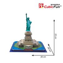 cubicfun 3d puzzle - 3D dėlionė Cubicfun Statue Of Liberty 3D, 39 dalių - 4 nuotrauka