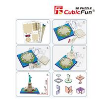 cubicfun 3d puzzle - 3D dėlionė Cubicfun Statue Of Liberty 3D, 39 dalių - 5 nuotrauka