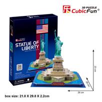 cubicfun 3d puzzle - 3D dėlionė Cubicfun Statue Of Liberty 3D, 39 dalių - 7 nuotrauka