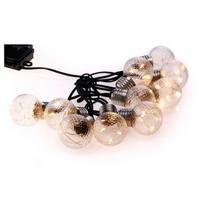 DecoKing Ruffi Crystal Ball LED Lights 10pcs