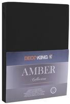 DecoKing Amber Bedsheet 140-160x200 Black