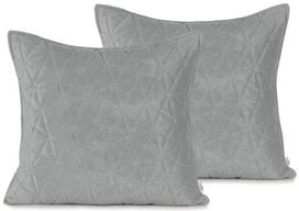 patalyne vaikams - AmeliaHome Laila Pillowcase Silver 45x45cm 2pcs - 1 nuotrauka