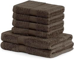 DecoKing Bamby Towel Set 6pcs Brown