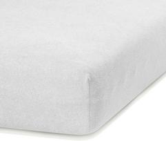 balta paklodes - AmeliaHome Ruby Frote Bedsheet 200-220x200 White 01 - 3 nuotrauka
