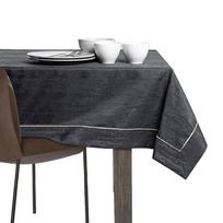 staltiese 120x120 - AmeliaHome Vesta Tablecloth PPG Dark Grey 120x120cm - 5 nuotrauka