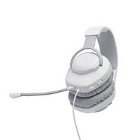jbl ausiniai - JBL Quantum 100 Gaming Headset White (Baltos) - 5 nuotrauka