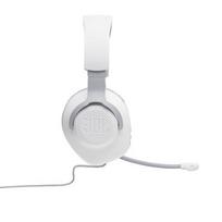 jbl ausiniai - JBL Quantum 100 Gaming Headset White (Baltos) - 7 nuotrauka
