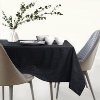 juoda staltiese - AmeliaHome Vesta Tablecloth BRD Black 140x240cm - 6 nuotrauka