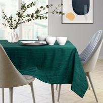 zalia staltiese - AmeliaHome Vesta Tablecloth BRD Bottle Green 140x340cm - 3 nuotrauka