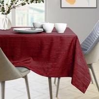 staltiese 120x120 - AmeliaHome Vesta Tablecloth BRD Claret 120x120cm - 4 nuotrauka