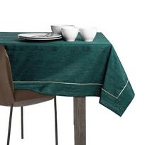 zalia staltiese - AmeliaHome Vesta Tablecloth PPG Bottle Green 140x350cm - 6 nuotrauka