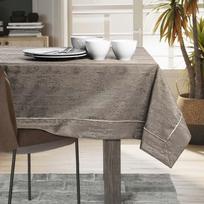 staltiese 120x120 - AmeliaHome Vesta Tablecloth PPG Cappuccino 120x120cm - 2 nuotrauka
