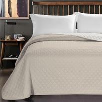 lovatieses 220x240 - DecoKing Axel Bedcover Beige/White 220x240 - 2 nuotrauka