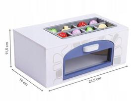 pizza oven - EcoToys Wooden Pizza Oven - 4 nuotrauka