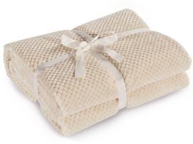 mikrofibra - DecoKing Henry Blanket Cream 70x150 - 1 nuotrauka
