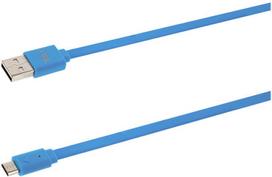 micro usb to - TB Cable USB to USB Blue 1m - 2 nuotrauka