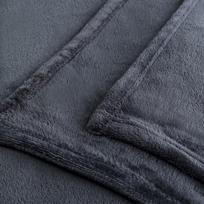 mikrofibra - DecoKing Mic Blanket Charcoal 160x210 - 3 nuotrauka