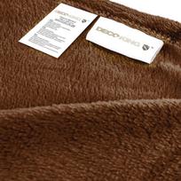 mikrofibra - DecoKing Mic Blanket Brown 160x210 - 4 nuotrauka