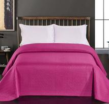 lovatiese 240x260 - DecoKing Bibi Bedcover White/Violet 240x260 - 4 nuotrauka