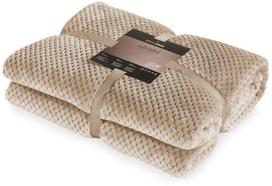 mikrofibra - DecoKing Henry Blanket Cappuccino 150x200 - 2 nuotrauka