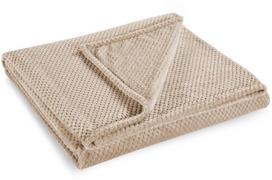 mikrofibra - DecoKing Henry Blanket Cappuccino 150x200 - 3 nuotrauka