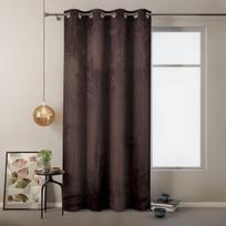 velvet uzuolaidos - AmeliaHome Velvet Curtains Dark Brown 140x270cm - 4 nuotrauka