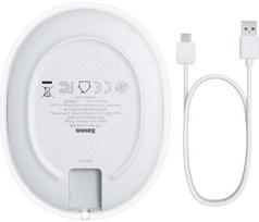 usb c charger - Baseus Jelly Qi Wireless Charger 15W White - 2 nuotrauka