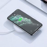 usb c charger - Baseus Jelly Qi Wireless Charger 15W White - 5 nuotrauka
