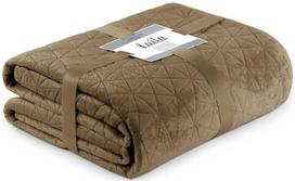 AmeliaHome Laila Bed Coverlet Cappuccino 170x270cm