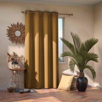 naktines uzuolaidos blackout - AmeliaHome Blackout Curtains Mustard 140x245cm - 3 nuotrauka