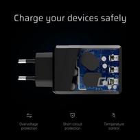 30w pakrovejas - Green Cell Charger GC ChargeSource 3 3 USB3.0 30W - 5 nuotrauka