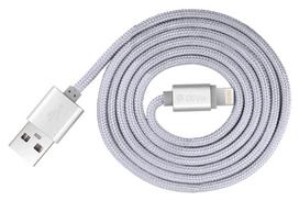 Devia Fashion Cable for Apple iOS MFI 1.2m Silver
