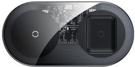 Baseus Simple 2in1 Wireless Charger WXJK Transparent/Black