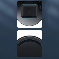 wireless charger baseus - Baseus Simple 2in1 Wireless Charger WXJK Transparent/Black - 13 nuotrauka