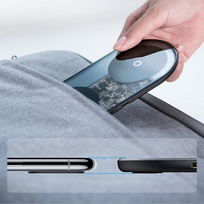 wireless charger baseus - Baseus Simple 2in1 Wireless Charger WXJK Transparent/Black - 22 nuotrauka