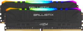 Pirkti Crucial Ballistix RGB Black 16GB DDR4 3200MHZ DIMM BL2K8G32C16U4BL - Photo 1