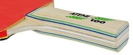 ping pong - Atemi Ping Pong Racket 100 Concave - 4 nuotrauka