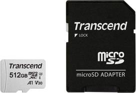microsd cards - Transcend 300S 512GB microSDXC CL10 UHS-I w/Adapter - 2 nuotrauka