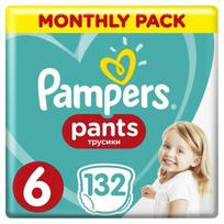 pampers pants 6 - Pampers Pants S6 132 - 6 nuotrauka