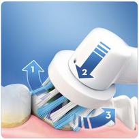 oral b antgalis - Braun Oral-B OxyJet + 2000 Electric Toothbrush White - 4 nuotrauka