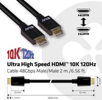 hdmi 2.1 ultra high speed - Club 3D Ultra High Speed HDMI™ Cable 10K 120Hz 2m Black - 4 nuotrauka